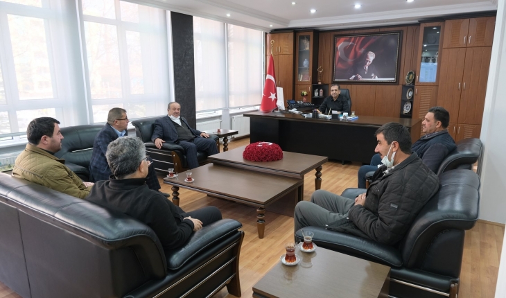 Beyşehir Ziraat Odası Başkanı Ağralı DSİ 4.Bölge Müdürlüğü'nü ziyaret etti