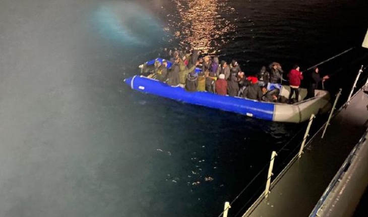 Balıkesir’de 39 düzensiz göçmen kurtarıldı
