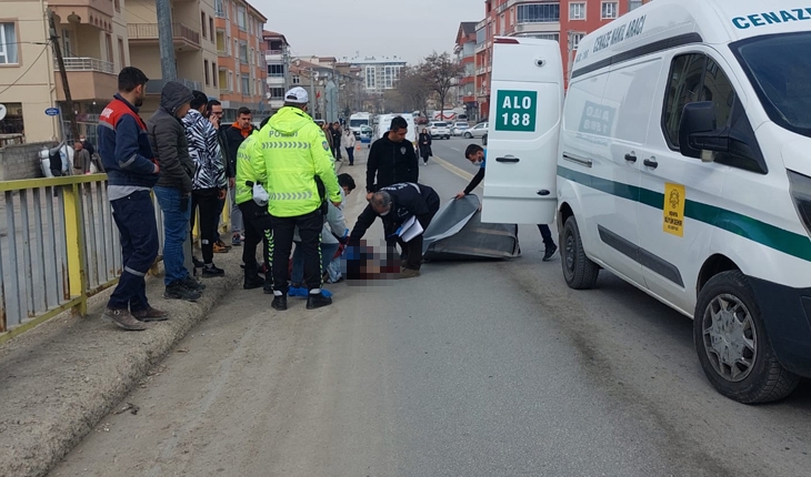 Konya’da otomobilin çarptığı yaya hayatını kaybetti