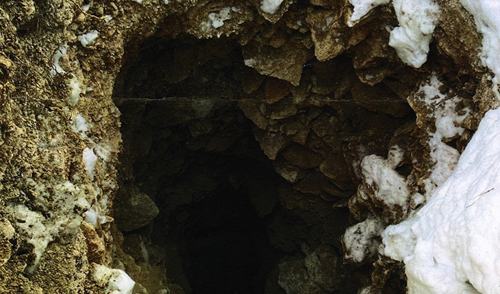 Define bulmak için kazdıkları 11 metrelik çukurda yakalandılar