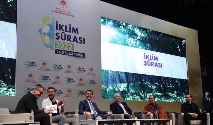 Ünlü isimler, iklim değişikliğine dikkat çekmek için Konya'da buluştu