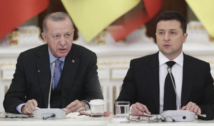 Cumhurbaşkanı Erdoğan ve Zelenskiy görüştü