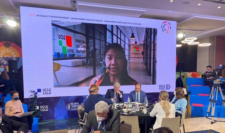 UCLG Eş Başkanı Altay dünyaya barış çağrısında bulundu