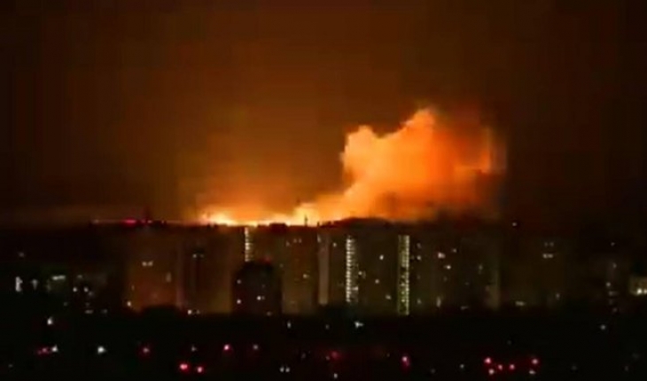 Kiev’de patlamalar duyuldu, siren sesleri yükseldi