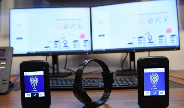 Kadına şiddete karşı 553 kişi elektronik kelepçeyle izleniyor