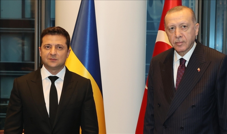 Cumhurbaşkanı Erdoğan, Zelenskiy ve Johnson'la görüştü