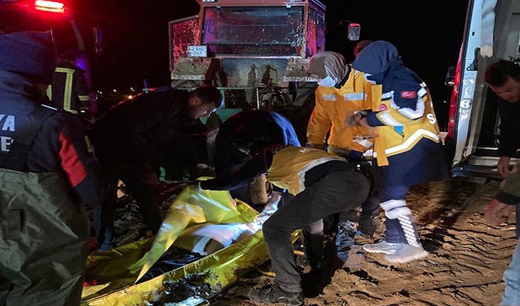 Haber alınamayan çiftçi kanalda ölü bulundu