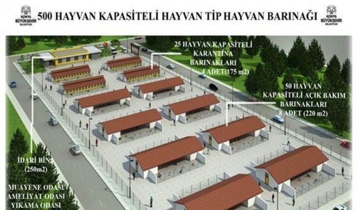 Modern hayvan barınağının ihalesi yapıldı