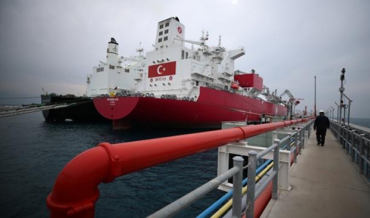 Türkiye'ye gelecek 8 LNG kargosu yola çıktı