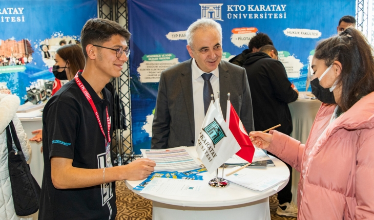 KTO Karatay, Konya Üniversite Tanıtım Günlerinde üniversite adaylarıyla buluştu
