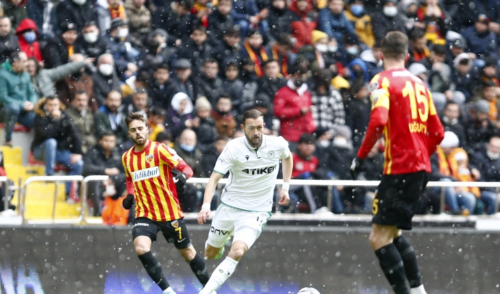 Konyaspor'dan müthiş geri dönüş