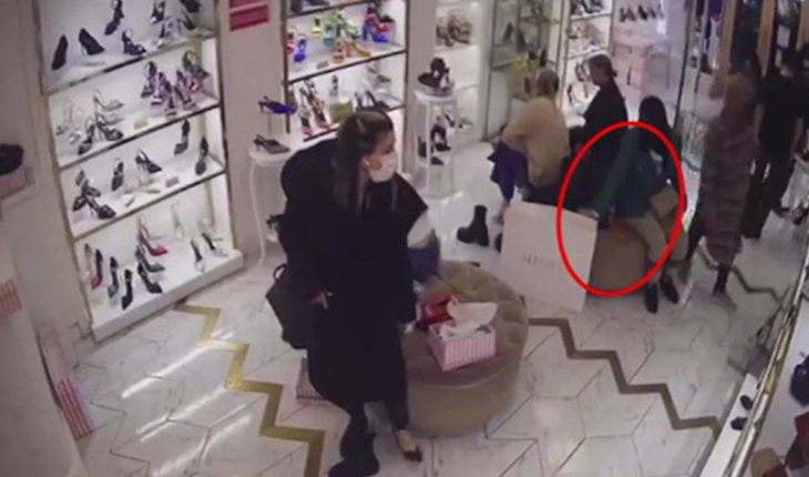 Çanta hırsızı kadınlar kamerada
