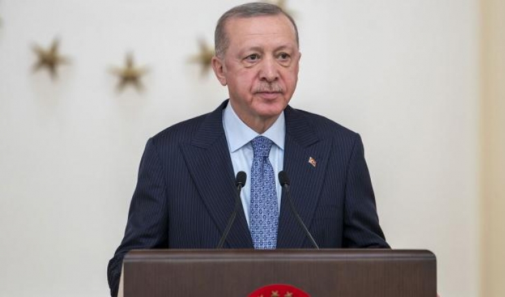 Erdoğan, 1915 Çanakkale Köprüsü'nün yapımında çalışanlara hitap etti
