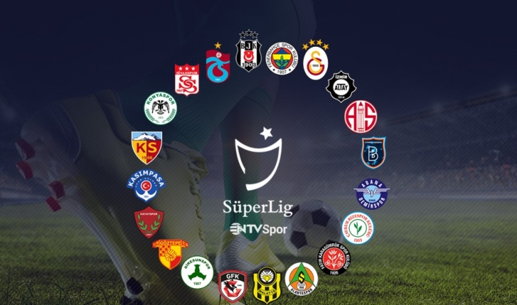 Süper Lig’de 5 haftalık maç programı açıklandı