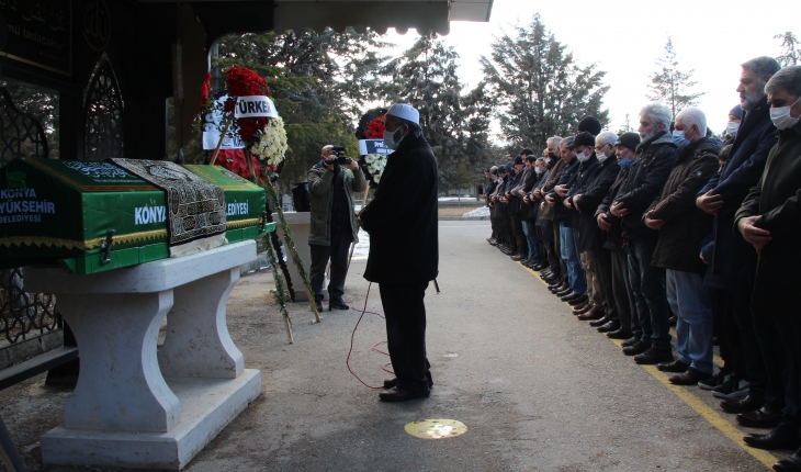 Karabük Üniversitesi Rektörünün babasının cenazesi Konya'da defnedildi