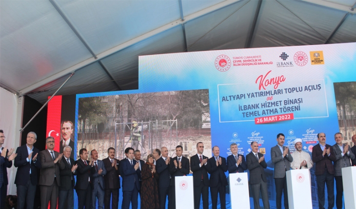 Bozkır’da 154 milyon TL’lik yatırımların toplu açılışı gerçekleştirildi
