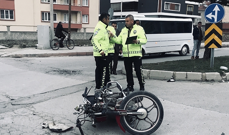 Akşehir’de trafik kazasında 1 kişi yaralandı