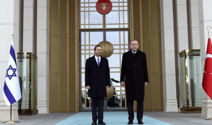 Cumhurbaşkanı Erdoğan Herzog ile görüştü