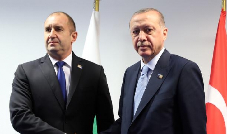 Cumhurbaşkanı Erdoğan, Rumen Radev ile görüştü
