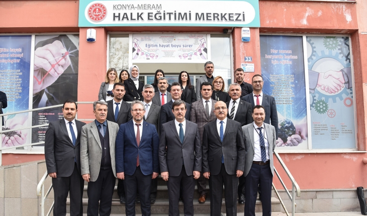 MEB Hayat Boyu Öğrenme Genel Müdürü Konya’yı ziyaret etti