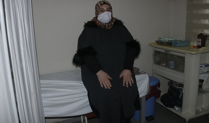 Suriyeli kadın çocuk sahibi olmak için 18 kilo verdi