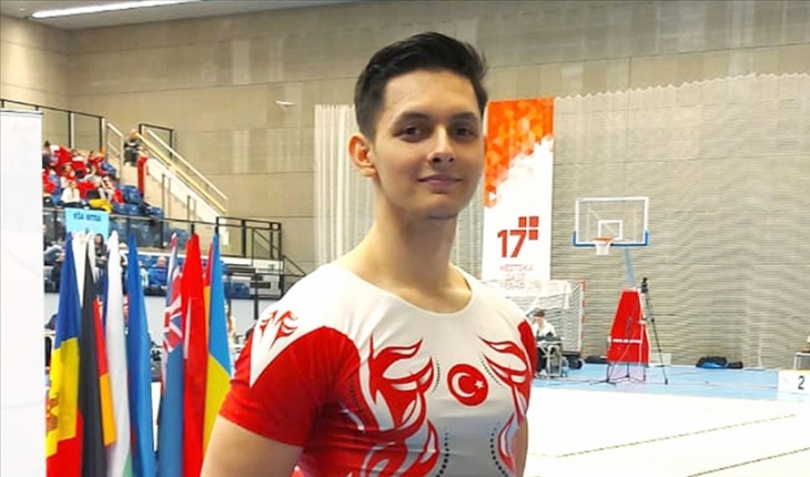 Milli cimnastikçi Emir Erışık’tan altın madalya
