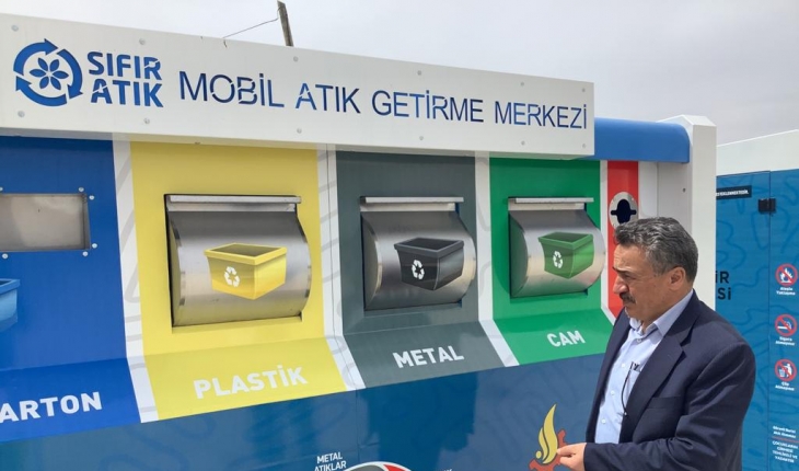 Seydişehir'de 10 noktaya mobil atık getirme merkezi konuldu