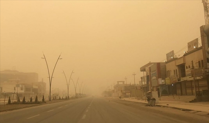 Irak’ta kum fırtınası: 1 ölü