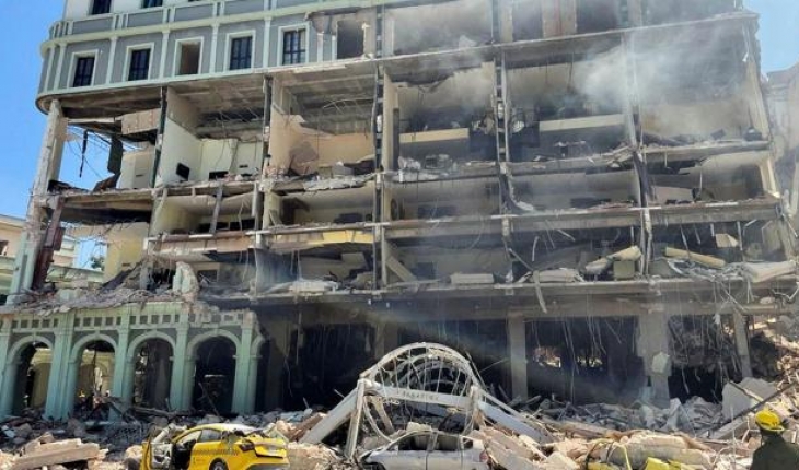 Havana'da otelde patlama: 4 ölü
