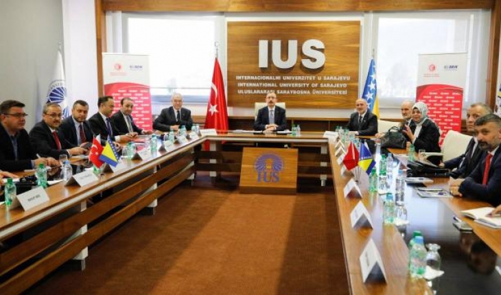 Bakan Muş, Bosna Hersek'te Türk iş insanları ile görüştü