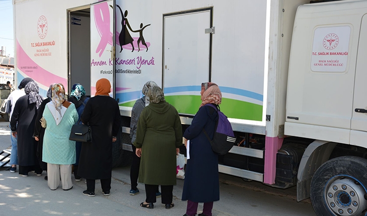 Mobil Kanser Tarama Tırı KOMEK’de