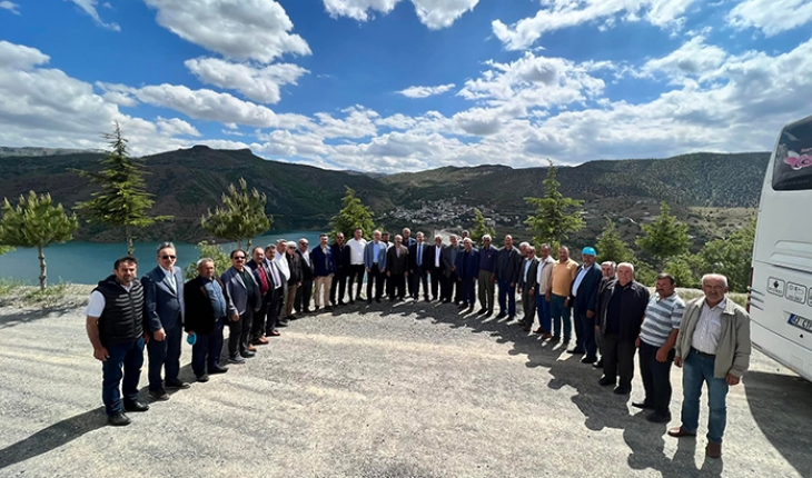 Mavi Tünel Projesi hakkında bilgilendirme gezisi