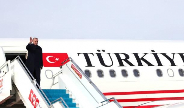 Cumhurbaşkanı Erdoğan, Azerbaycan’a gitti