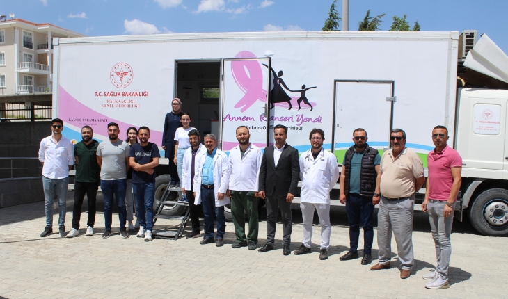 Yunak'ta ücretsiz kanser taraması yapılıyor