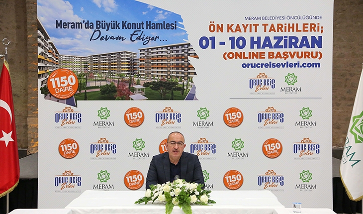 Oruç Reis Evleri’nin ön başvuruları başladı