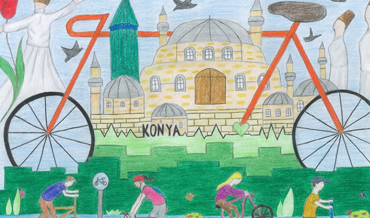 “Bisiklet Şehri Konya” Resim Yarışması’nda kazananlar belli oldu