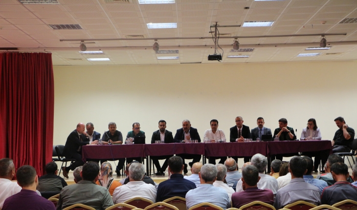 AK Parti Konya Milletvekili Etyemez, Yunak’ta tarım istişare toplantısına katıldı