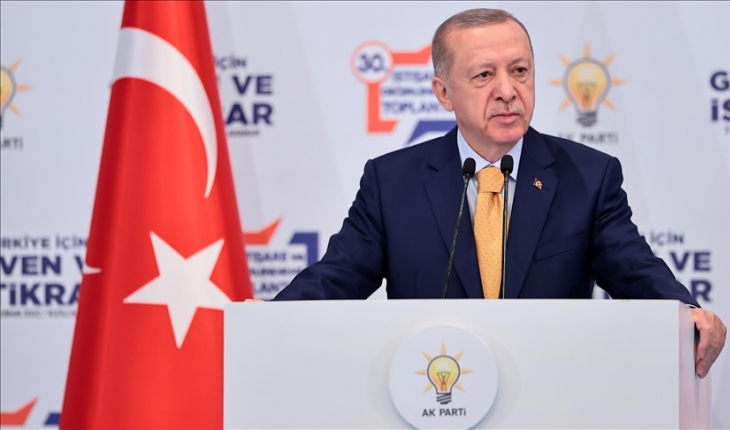 Cumhurbaşkanı Erdoğan’ın ayakta alkışlanan konuşması