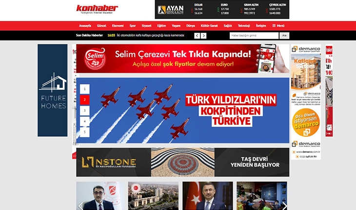 Türkiye’nin İnternet Gazetesi konhaber.com 16 yaşında