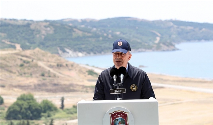 Milli Savunma Bakanı Akar: Yunanistan, Türkiye’yi utanmadan yayılmacılıkla suçlamaktadır