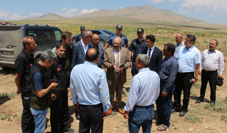 Konya Vali Yardımcısı Aydın selden etkilenen mevsimlik tarım işçilerini ziyaret etti