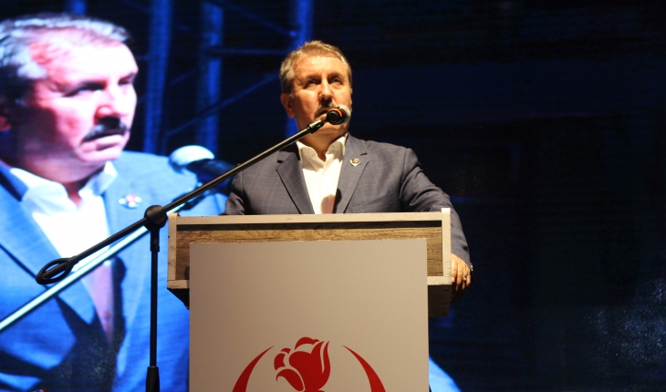 BBP Genel Başkanı Mustafa Destici Çumra'da Birlik Vakti programına katıldı