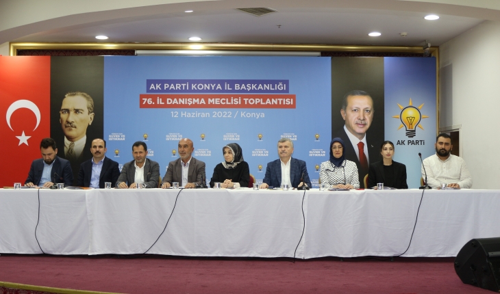 AK Parti Konya’da 76. İl Danışma Meclisi Toplantısı yapıldı