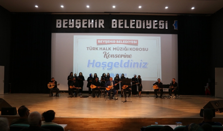 Beyşehir Belediyesi Türk Halk Müziği Korosu’ndan konser