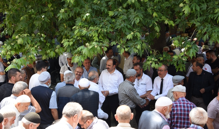 Başkan Altay Kapu Camii’nde vatandaşlarla buluştu