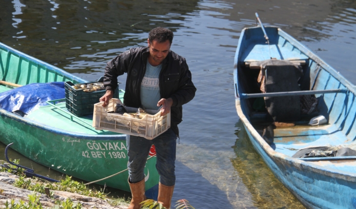 Beyşehir Gölü’nde su ürünleri av yasağı sona erdi