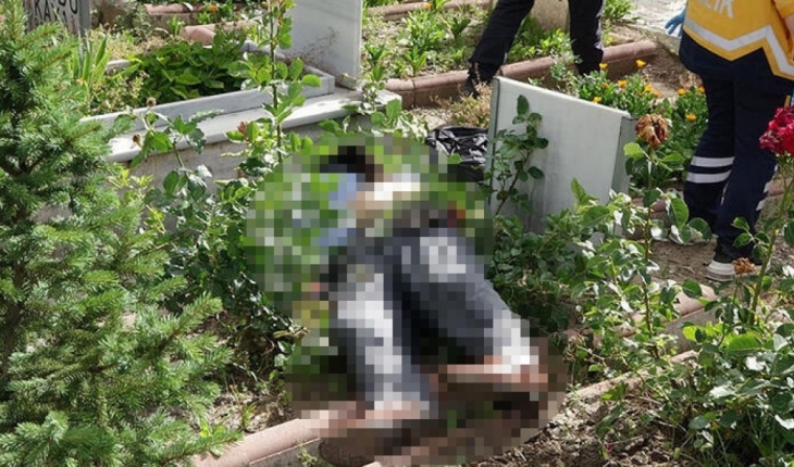 Çorum'da kabir ziyaretine giden adam kalp krizi geçirdi