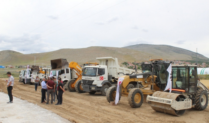 Yunak’a büyük yatırım fabrikanın temeli atıldı