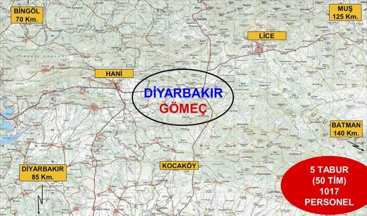Diyarbakır'da Eren Abluka-19 Narko Terör Operasyonu başlatıldı