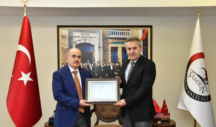 Konya yeni İl Milli Eğitim Müdürü Yiğit Samsun'a veda etti